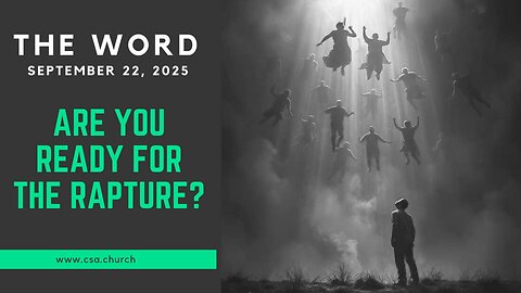 Are You Ready For The Rapture?