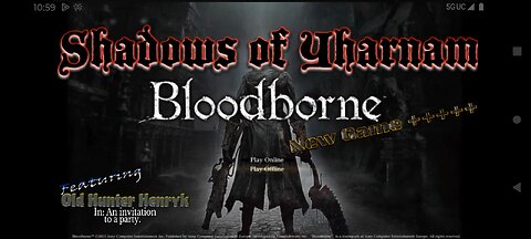 Bloodborne: The Shadows of Yharnam, New Game+5. An invitation to a party!