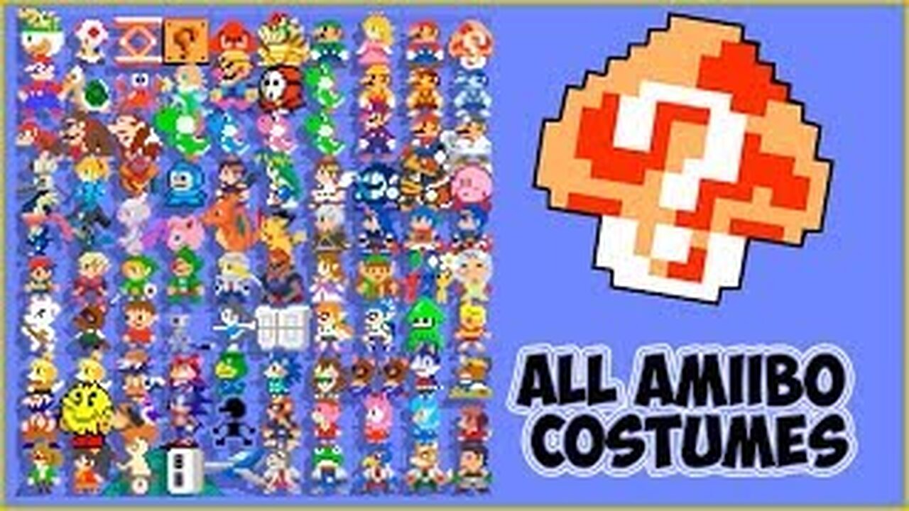 Mario RE-MAKER mega pack de 42 costumes