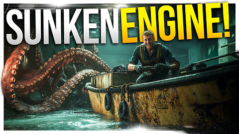 Fixing Boats in a LoveCraftian Nightmare Turns Out to Be Profitable // Sunken Engine DEMO