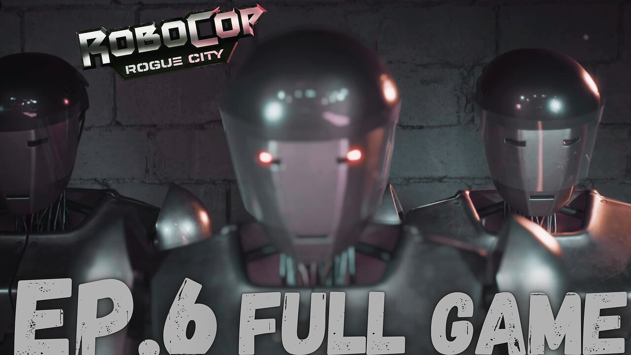 ROBOCOP: ROGUE CITY Gameplay Walkthrough EP.6- I, Robot FULL GAME