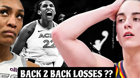 Back To Back Losses?? Indiana Fever vs. Las Vegas Aces | FULL GAME HIGHLIGHTS Reaction