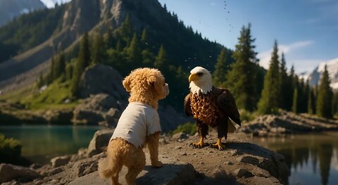 Brave Dog Saves Eagle! Epic Rescue