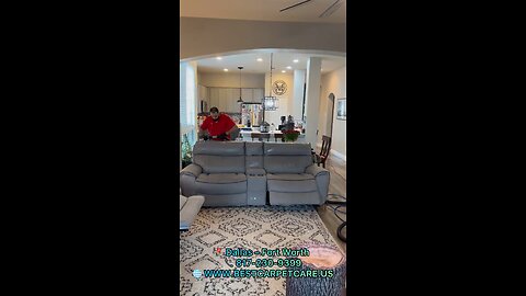 From Sticky to Sleek — Sofa Deep Cleaning 📍 Dallas – Fort Worth 📞 817-230-9399