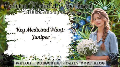 Key Medicinal Plant: Juniper