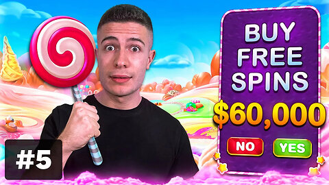 $60,000 Bonus Buy on SWEET BONANZA 🍭 (60K Bonus Buy Series #05)