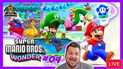 Super Mario Bros. Wonder #04 | 1st Time Playing | Nerd Realm Playthrough
