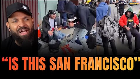 Man Films SHOCKING video In Downtown San Francisco While Walking Down the Street 🤯