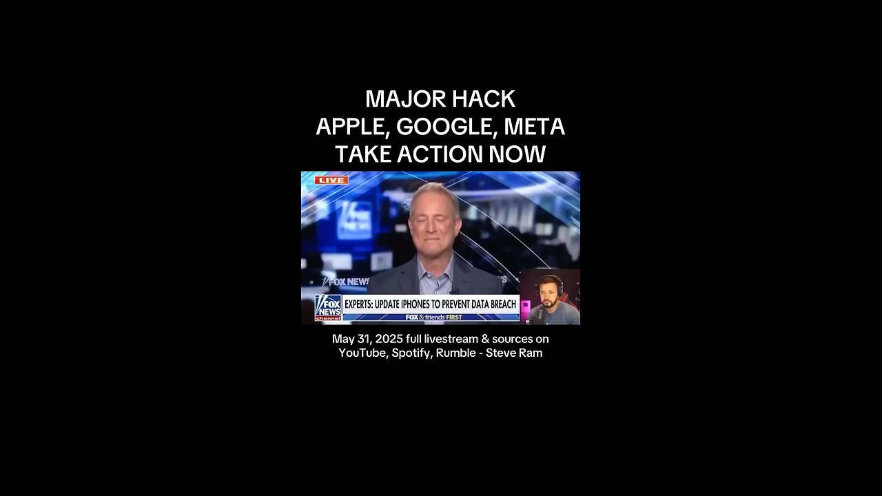 🚨 “Data has been compromised- take precautions, change every single password”