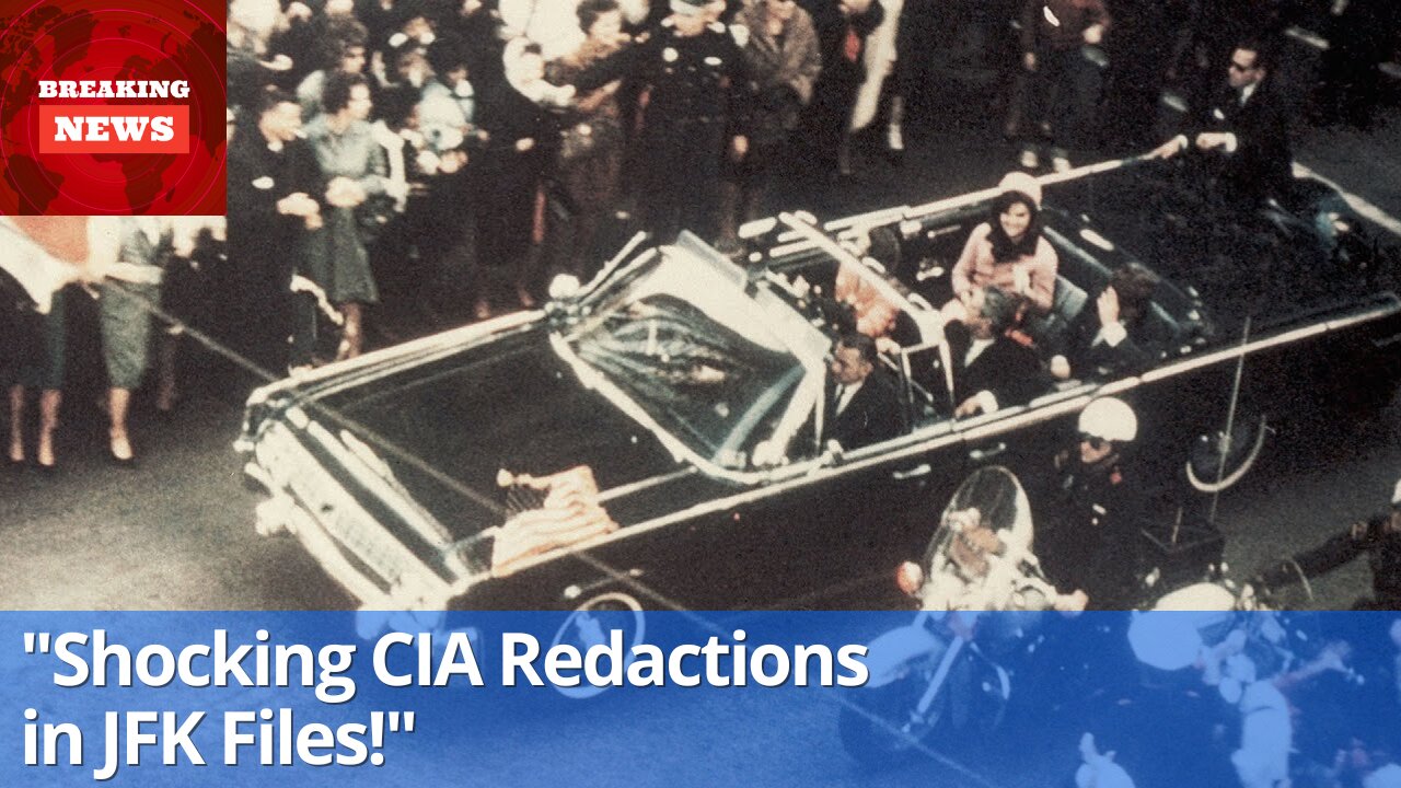 "Revealed: Whistleblower Points to Startling CIA Censorship in JFK Files"