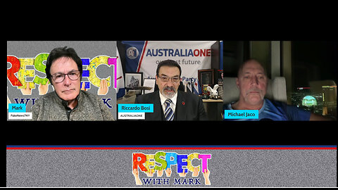 RESPECT w/ Mark: Current Events Roundtable With Lt Col Riccardo Bosi & Michael Jaco