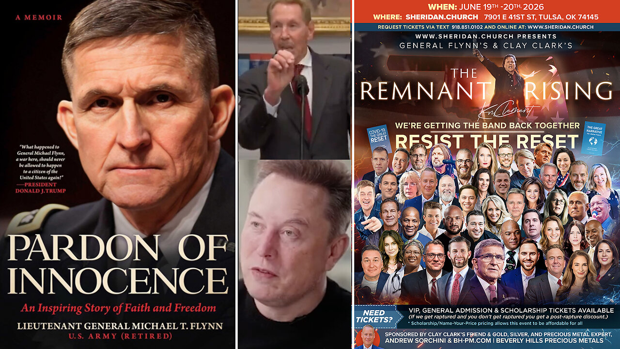 General Flynn | URGENT Updates: Artificial Intelligence, mRNA, Cryptocurrency, Humanoid Robots & Universal Basic Income + “What Happens to Human Beings?” + Join ReAwaken Reunion June 19-20 2026 In Tulsa, OK