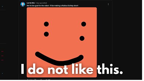 LawByMike should not have done this.