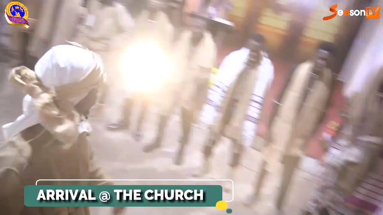 Ministers training on the mountain and pouring of oil