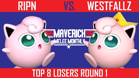 Ripn (Neutral Puff) vs. Westfallz (Crown) - Top 8 Losers Round 1 | The Maverick Melee Monthly
