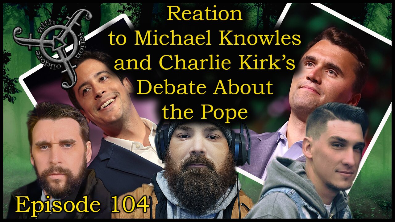Reacting to Charlie Kirk and Michael Knowles Pope Debate.