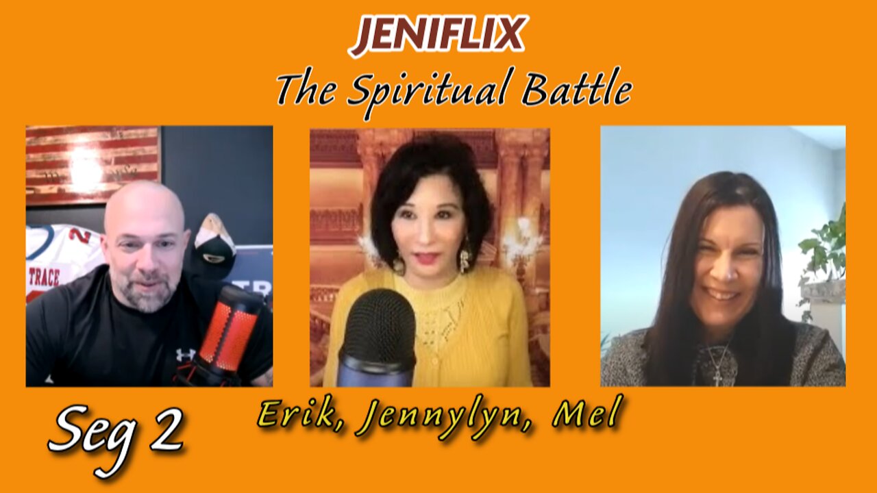 JENIFLIX | The SPIRITUAL BATTLE | Erik, Mel, Jennylyn (Seg2)