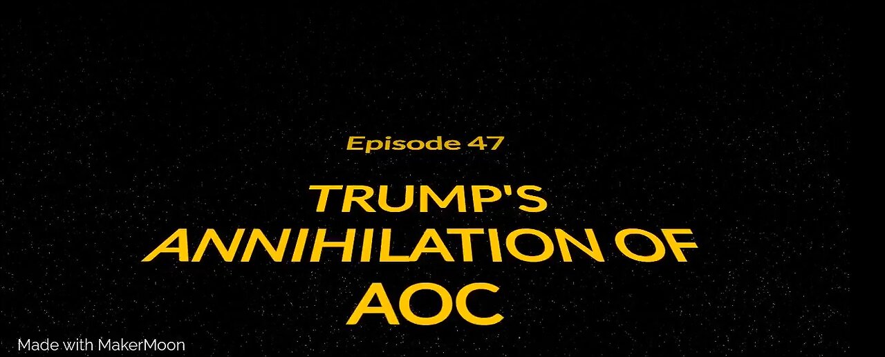 Trumps AOC takedown - Star Wars edition