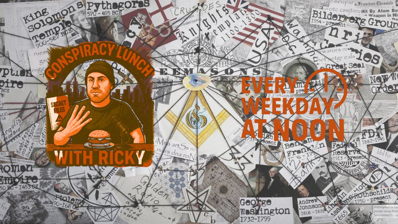 Conspiracy Lunch With Ricky - Ceasefire Backfire? Whats Next?