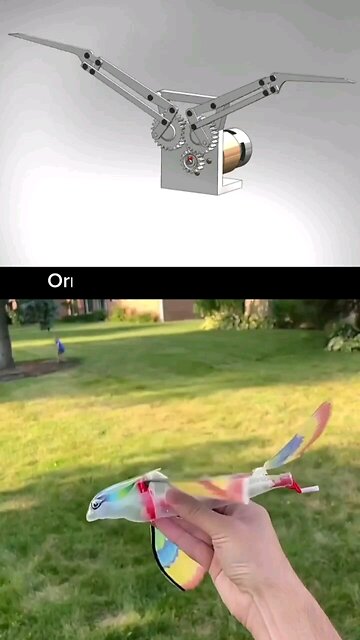 Ornithopter mechanism