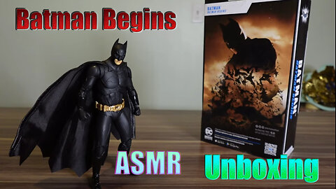 Batman Begins Action Figure - ASMR Unboxing (McFarlane Toys)