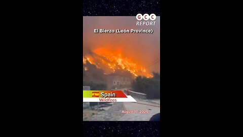 #Spain #Wildfires #Incendios #ClimateCrisis #weather #climate #destruction #anomaly #climatechange