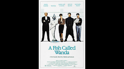 Movie Audio Commentary DVD - A Fish Called Wanda - 1988 - Full Movie