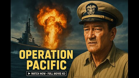 Operation Pacific (1951) John Wayne • Full Movie • Classic War Drama