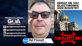 Alert: Defeat HB 1891 Electronic Gun Registry – Urgent Call to Contact Your PA Representative