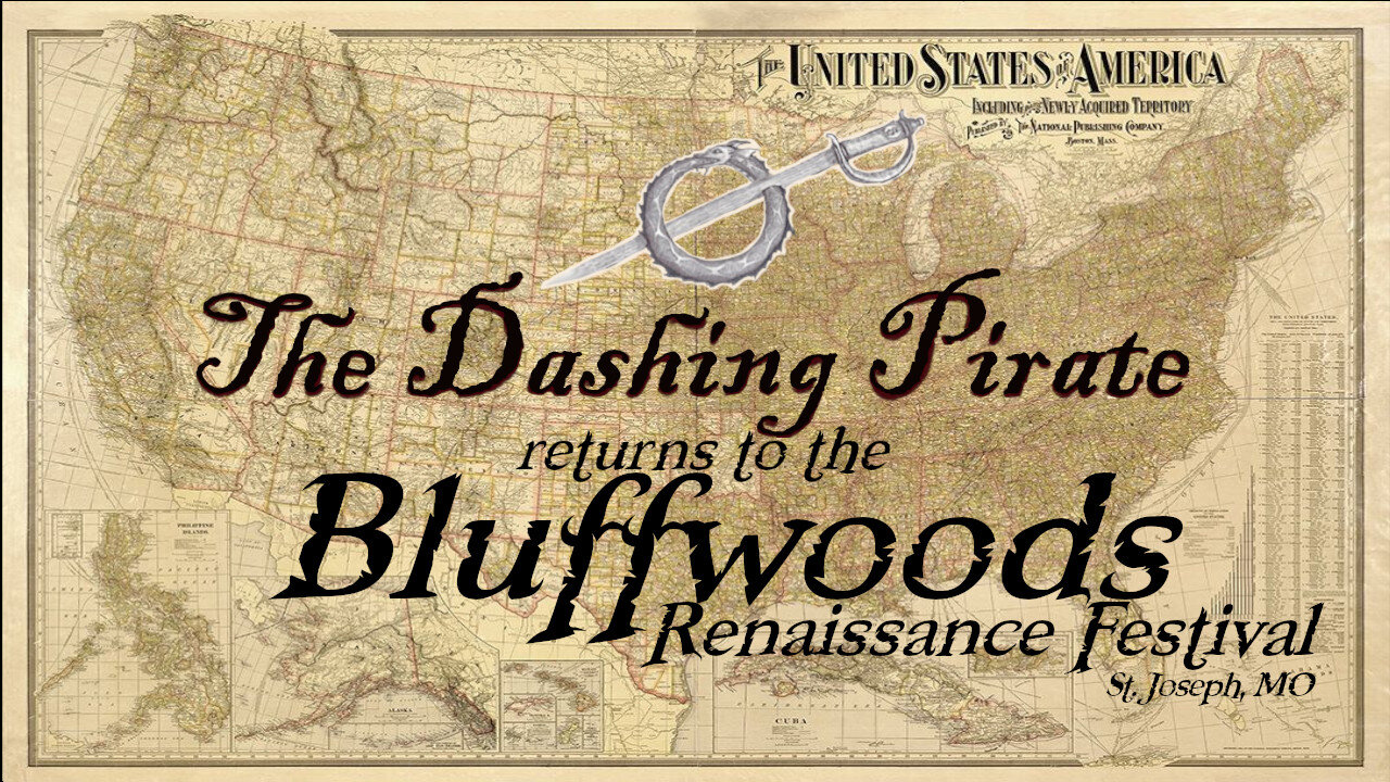 The Dashing Pirate returns to the Bluffwoods Ren Faire