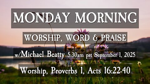 🌤️MONDAY MORNING✝️