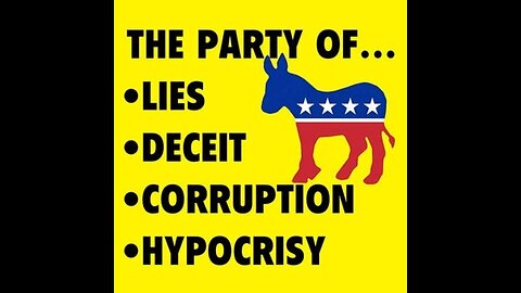 The Democrat Party need to be held accountable for thier crimes against the people