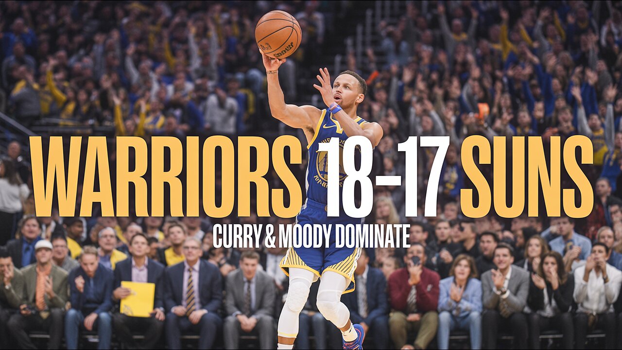 Warriors Beat Suns 118-107 | Curry & Moody Shine