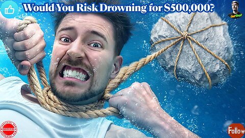 Would You Risk Drowning for $500,000? 💸 Extreme Survival Challenge | JustBeast
