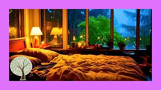 How to Overcome Insomnia | Sleep Music with Rain Sounds 💧 Relaxing Music