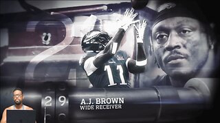 CHANNELADRIANTV Reacts | 29: A J Brown (WR, Eagles) | Top 100 Players of 2025