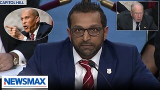 WATCH: FBI Director Patel calls out Sen. Cory Booker for false information