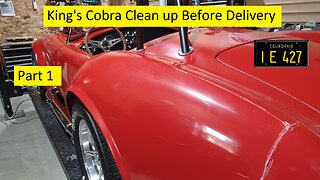 Cleaning up the King's Cobra Part 1