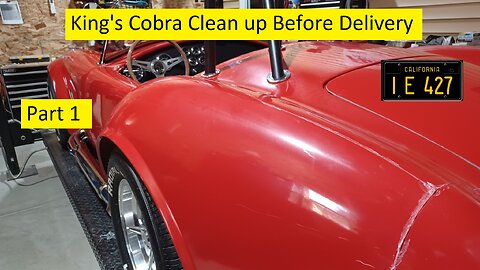 Cleaning up the King's Cobra Part 1