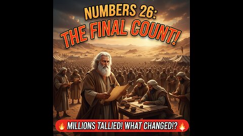 Numbers 26: The Second Census & God’s Faithful Promise 📊✨