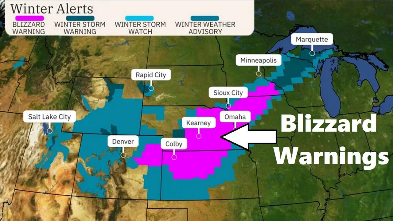 Winter Storm Tracking With Snow & Blizzard Conditions - The Great Tri-State Tornado, March 18, 1925