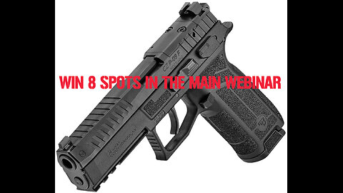 CZ Pistol P-09 F Nocturne MINI #1 FOR 8 SPOTS IN THE MAIN WEBINAR