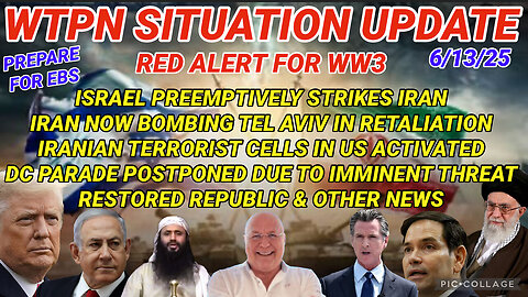 WTPN ~ Judy Byington ~ Situation Update ~ 6-13-25 ~ Trump Return ~ Restored Republic via a GCR