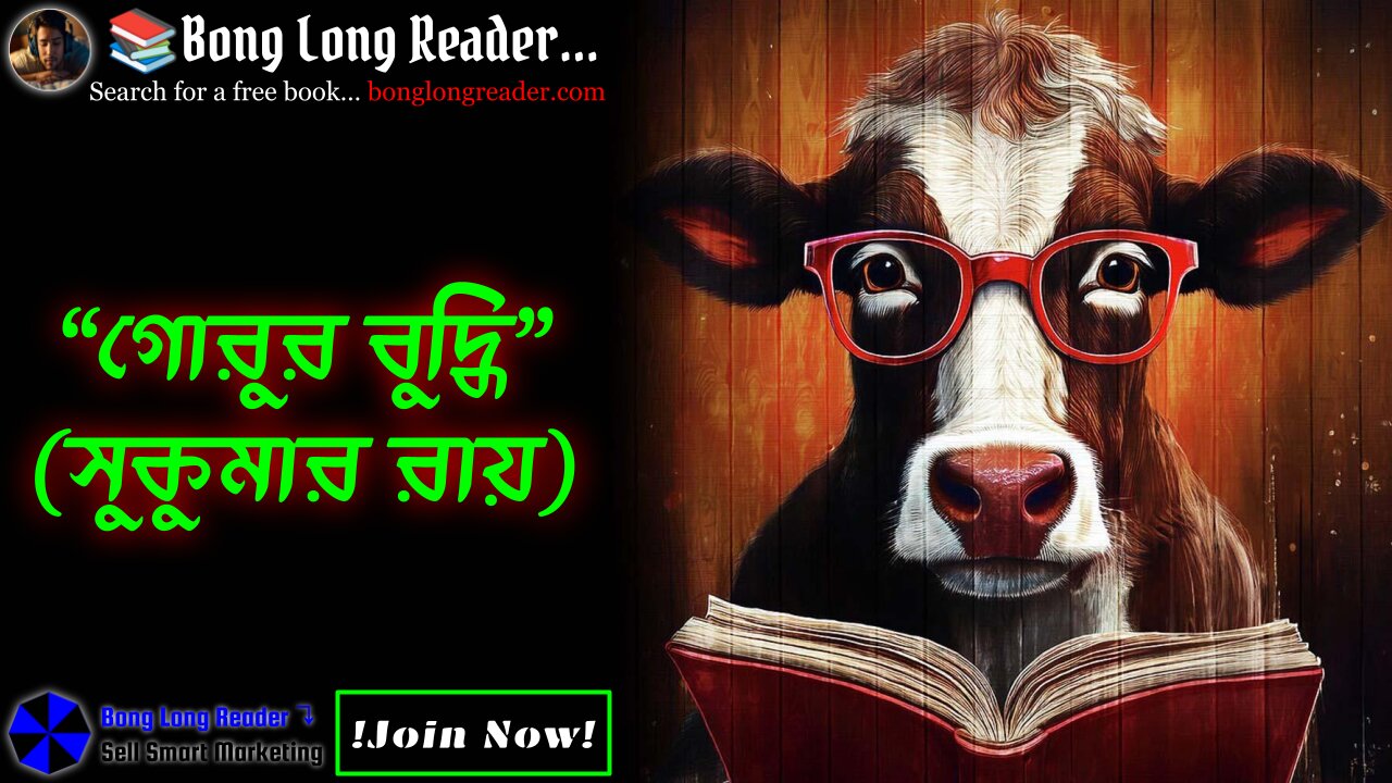 Gorur Buddhi(Sukumar Ray)/গোরুর বুদ্ধি(সুকুমার রায়) #bonglongreader