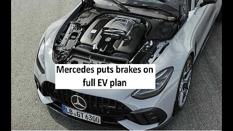 Mercedes puts brakes on going 100% EV
