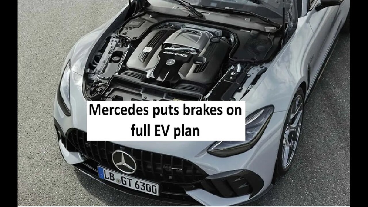 Mercedes puts brakes on going 100% EV