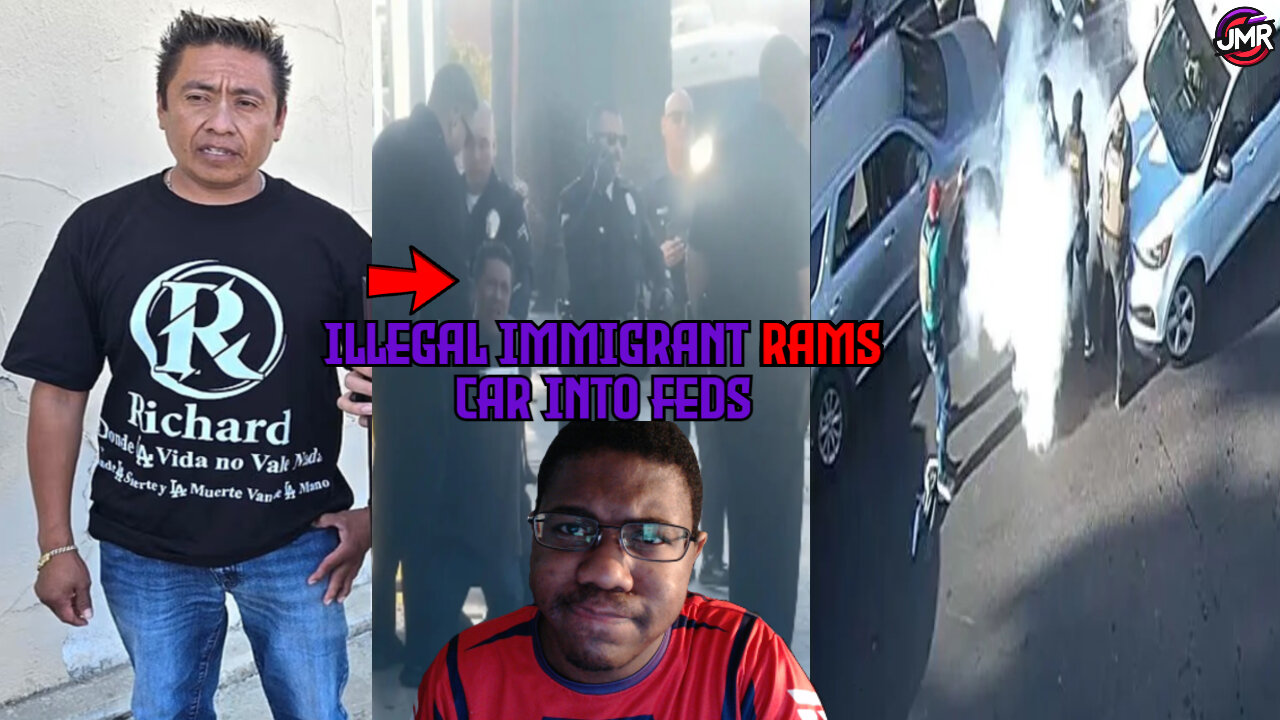 US Marshal SHOT by illegal immigrant & RAMS DHS with his car