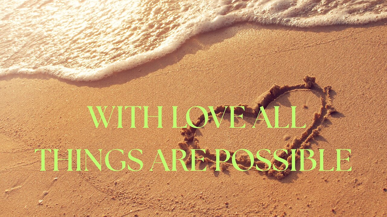 ️💖 WITH LOVE ALL THINGS ARE POSSIBLE ~ JARED RAND’s GLOBAL MEDITATION CALL 09-08-25