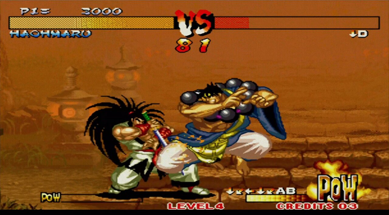 Haohmaru vs Gaira
