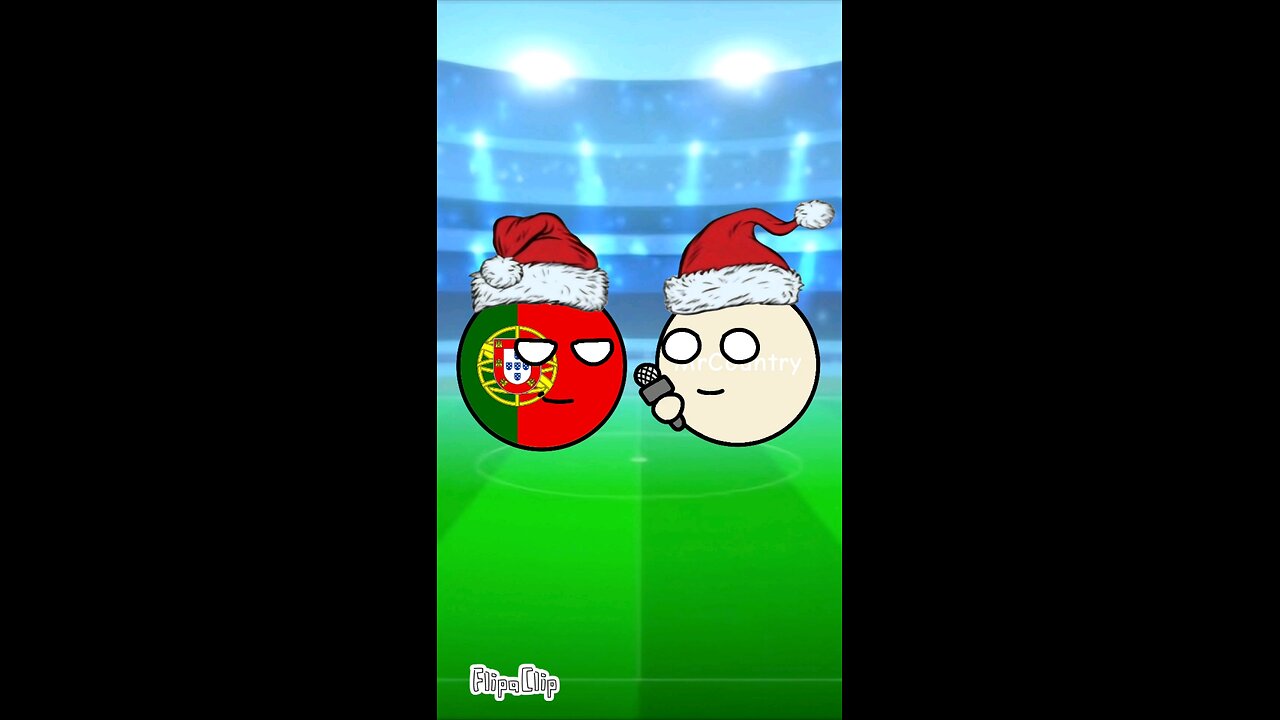 CountryBalls Christmas with Portugal 🇵🇹😅